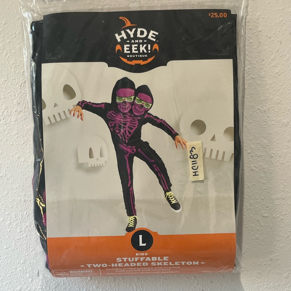 Two-Headed Skeleton Costume